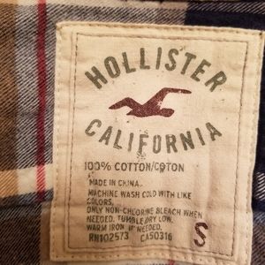 Mens Hollister Flannel